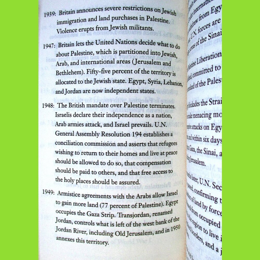 Book - Jimmy Carter's Palestine: Peace Not Apartheid - Picture 4 of 16